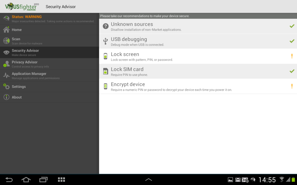 VIRUSfighter Antivirus PRO | Download APK for Android ...