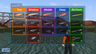 Memancing Ikan Bass 3D Gratis screenshot 3