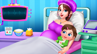 Pregnant Mommy Care Baby Games screenshot 10