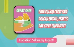 Cara Mudah Pinjam Online Cepat Cair Tanpa Bunga screenshot 2