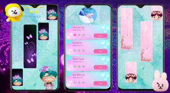 Piano Tiles BTS KPOP unicorn 2021 -life Goes on screenshot 2