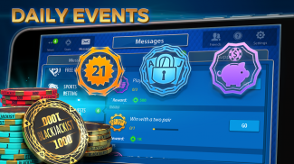 Blackjack 21 - Online Casino screenshot 1