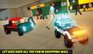 Shopping Mall electric toy car driving car games screenshot 10