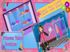 Princess Tailor Boutique Games - Girl Games screenshot 2