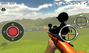 Permainan Sniper Lalu Lintas: screenshot 7