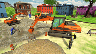 Heavy Excavator Simulator 2020 - Dump Truck Games screenshot 6