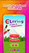 Fruits & Vegetable Coloring Book Game screenshot 6