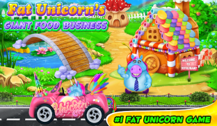 Mr. Fat Unicorn Cooking Game - Giant Food Blogger screenshot 13