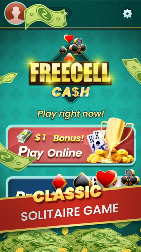 FreeCell Solitaire Cash screenshot 5