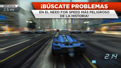 need for speed most wanted captura de pantalla 2