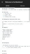 Da Markdown screenshot 1