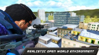 Hoverboard Sniper Shooter Team screenshot 3