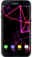 Neon Particles 3D Live Wallpaper screenshot 3