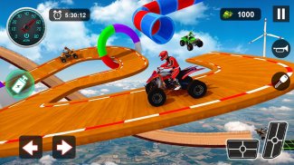 Mega Ramp ATV Bike Stunt Racer screenshot 0