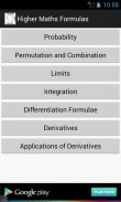 Higher Maths Formulas screenshot 0