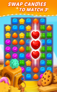 Sweet Candy Puzzle: Match Game screenshot 0