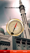 Adhan alarme avec Qibla screenshot 1