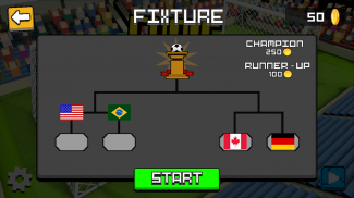 Cubic Soccer 3D screenshot 2