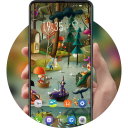 Hand painted fairy tale dreamland theme F9 Pro