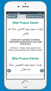 Niat Puasa Wajib dan Sunnah Lengkap Offline screenshot 1