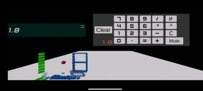 3D Calculator - Domino Falling screenshot 3