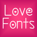 Fonts Love for FlipFont® Free Icon