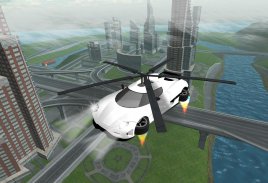 Flying Car Rescue-Flight Sim screenshot 1