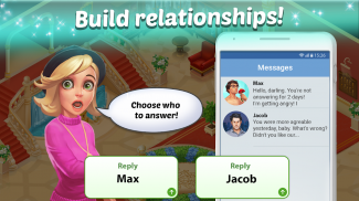 Family Hotel: Romantic story decoration match 3 screenshot 5