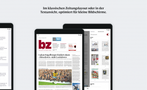 bz Zeitung aus Basel - E-Paper screenshot 0