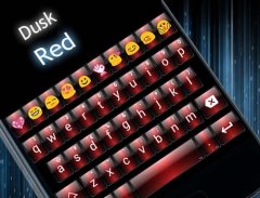 Dusk Red Emoji कुंजीपटल screenshot 5