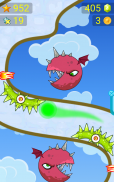 Follow the Line Monster Run: Finger Race 2D Deluxe screenshot 0