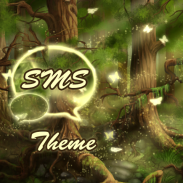 GO SMS Pro Theme hutan screenshot 0