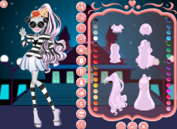 Monster Halloween Doll Style Dress up screenshot 0