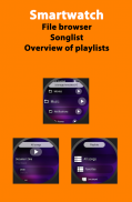 WearMedia Musik Player Wear screenshot 1