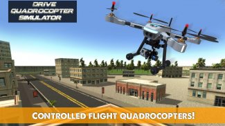 Drive Quadrocopter Simulator screenshot 0