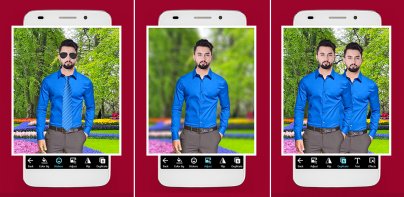 Men formal shirt photo editor