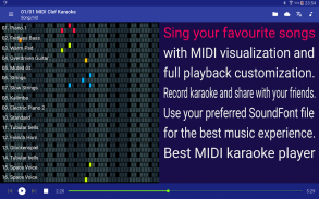 MIDI Clef Karaoke Player screenshot 7