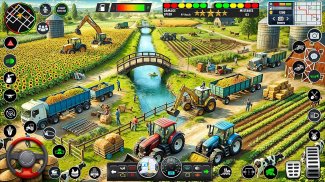 Mega Tractor Driving Simulator screenshot 1