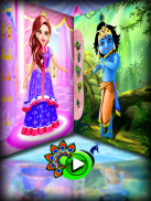 Baby Gopi Fashion Doll - Krishna Dressup Salon screenshot 0