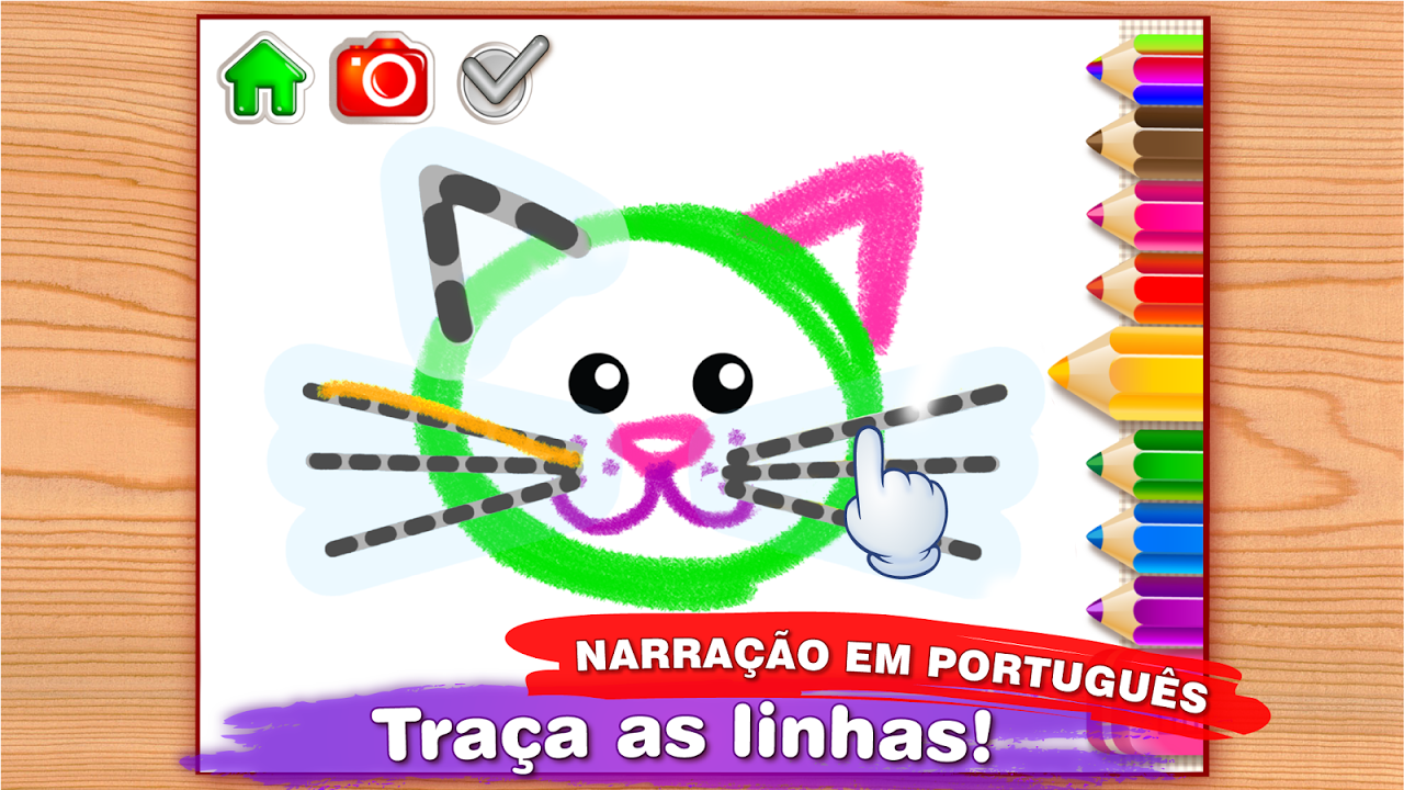 Infantil desenhos para colorir Jogos para crianças - Baixar APK