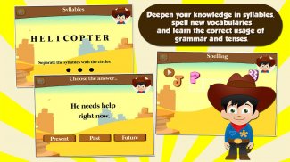 Cowboy Kids 3. Klasse Spiele screenshot 4