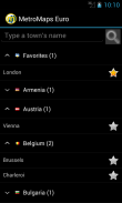 MetroMaps Euro screenshot 1