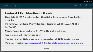 John – EasyEnglish Bible screenshot 1