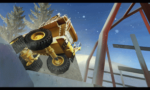山矿业冰路上的卡车 screenshot 1