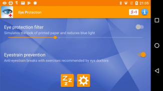 Augenschutzhilfe - filter blaulicht, augentraining screenshot 7