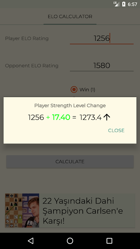 Elo Calculator - Rating Calc on the App Store