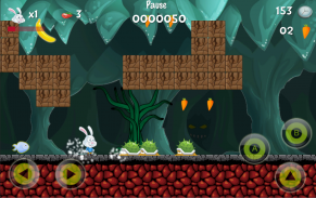 Súper conejito Run screenshot 3