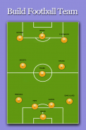 Football Squad Builder:  Strategy, Tactic, Lineup screenshot 7