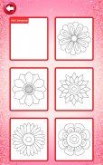 Glitter Flowers Coloring Book screenshot 7