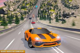 Drive in Car on Highway : Racing games screenshot 3